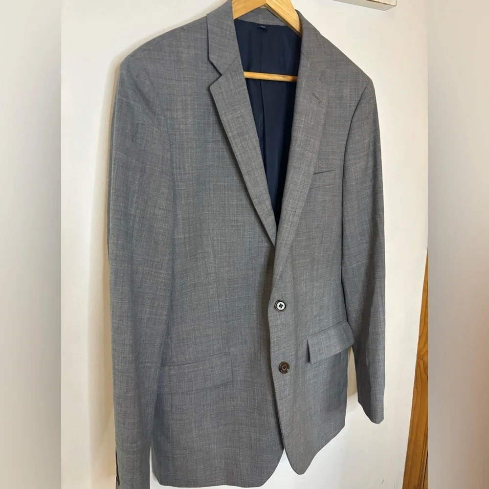 Voyager by J. Crew Gray Wool Thompson Jacket